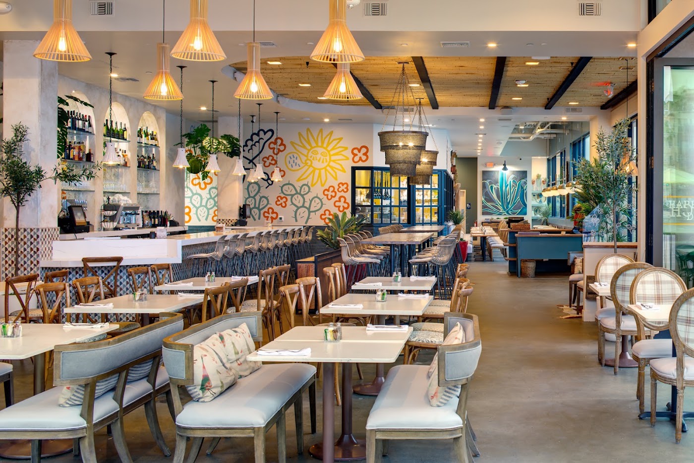 Dining room at Toasted Gastrobrunch